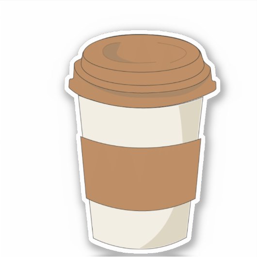 Autocollants & Sticker coffe シール (正面)