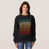 Autocross Car Racing Motorsport Apparel 1 スウェットシャツ (正面フル)