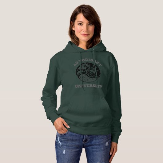 Autodidact University sweatshirt hoodie パーカ (正面フル)
