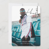 Autograph Graduate Photo発表 招待状 (正面)