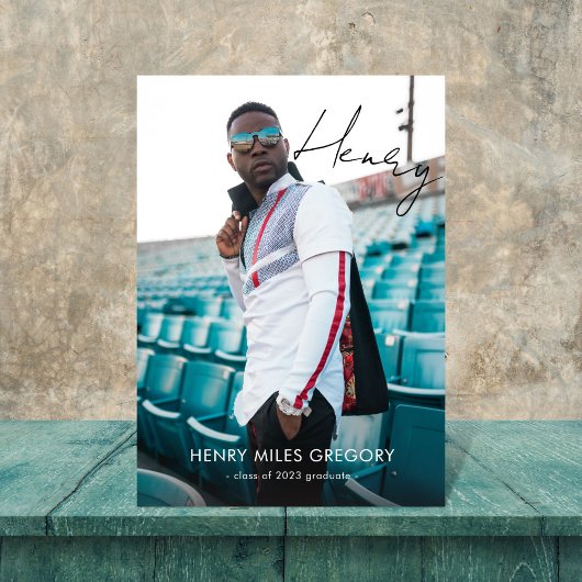 Autograph Graduate Photo発表 招待状