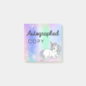 Autographed Copy Post It Notes for Fantasy Authors ポストイット (正面)