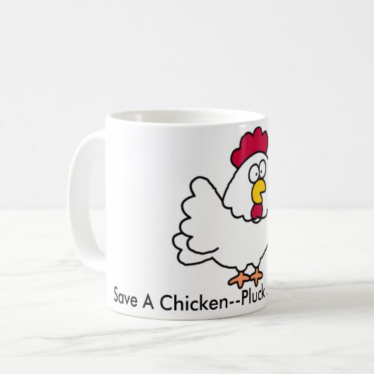 Autoharpのマグを摘み取って下さい コーヒーマグカップ (正面左)