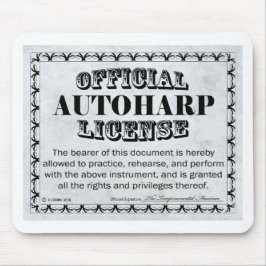 Autoharpライセンス マウスパッド