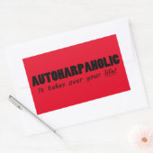 Autoharpholicが長方形貼りシールを引き継ぐ 長方形シール (封筒)