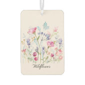 Autolufterfrischer wildflower カーエアーフレッシュナー (裏面)