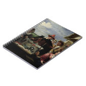 Autolycusの「冬物語」のからの場面、1836年(油 ノートブック (左側)