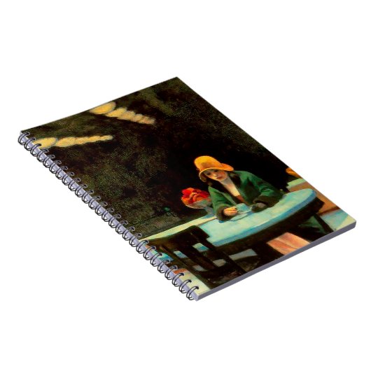 Automat by Edward Hopper ノートブック (右側)