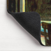 Automat by Edward Hopper マウスパッド (コーナー)