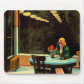 Automat by Edward Hopper マウスパッド (正面)
