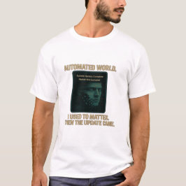 Automated World – AI Update Glitchcore Tシャツ