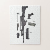 Automatic weapon G36 ジグソーパズル (縦)