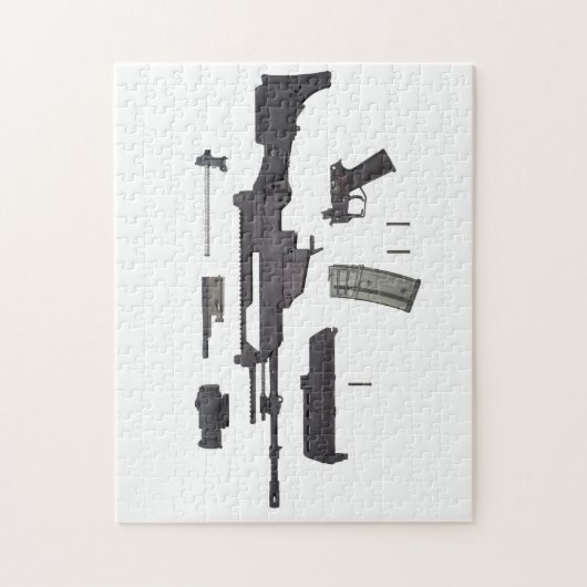 Automatic weapon G36 ジグソーパズル (縦)