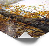 Automnのforest湖 ポスター (コーナー)