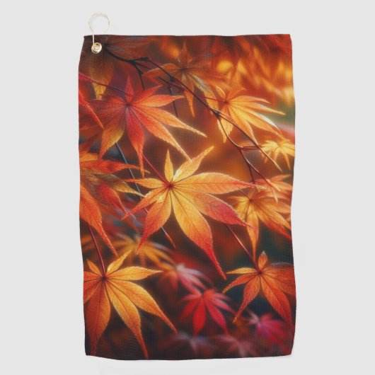 Automne ゴルフタオル (正面)