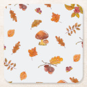 automne スクエアペーパーコースター (正面)