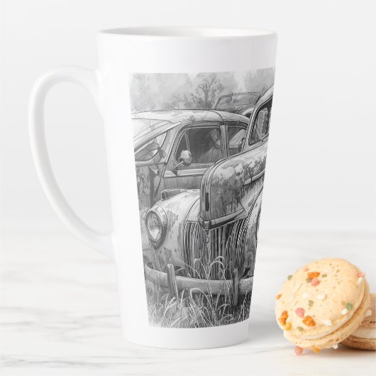 AUTOMOBILE ART カフェラテマグ (インサイチュ)