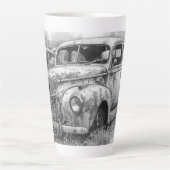 AUTOMOBILE ART カフェラテマグ (正面)