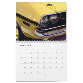Automotive Close-Up Calendar カレンダー (3月 2026)