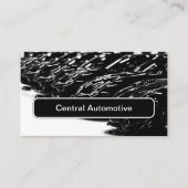 Automotive Cool Business Cards Design 名刺 (正面)