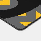 Automotive desk mat or mouse pad with custom text デスクマット (コーナー)