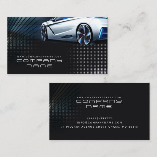 automotive Mechanical Company名刺 名刺 (正面/裏面)