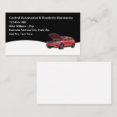 Automotive Repair And Roadside Assistance 名刺 (正面/裏面)