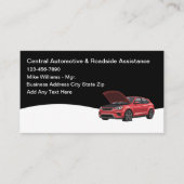 Automotive Repair And Roadside Assistance 名刺 (正面)