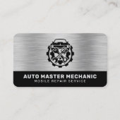 AUTOMOTIVE REPAIR SERVICE | CAR / AUTO MECHANIC 名刺 (正面)