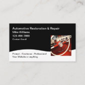 Automotive Restoration And Sales 名刺 (正面)