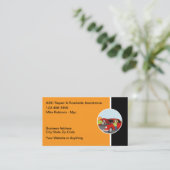 Automotive Services And Mobile Repair  名刺 (スタンド正面)