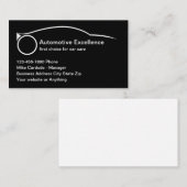 Automotive Services Cool Business Cards 名刺 (正面/裏面)
