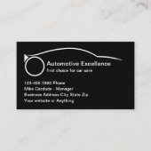Automotive Services Cool Business Cards 名刺 (正面)