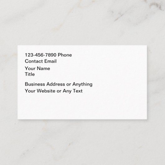 Automotive Theme Business Card Design 名刺 (裏面)