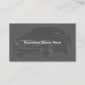 Automotive Theme Business Card Design 名刺 (正面)