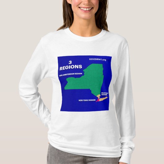 Autonomous Regionsの女性のシャツ Tシャツ (正面)