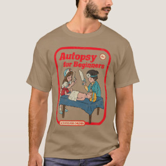 Autopsy for Beginners Vintage Childgame Horror Got Tシャツ