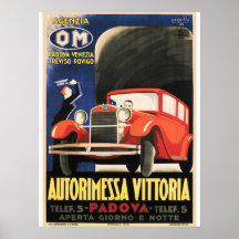 AUTORIMESSA VITTORIA Padovaイタリアヴィンテージカー