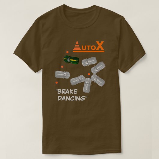 AUTOX – 緑 Tシャツ (デザイン正面)