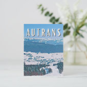 autrans Station de ski ポストカード (スタンド正面)