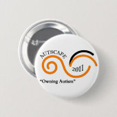 Autscape 2011年 缶バッジ (正面&裏面)