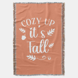 Autum, Fall Orange スローブランケット