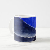 autumn湖の"ルナ"のコーヒー・マグ コーヒーマグカップ (正面左)