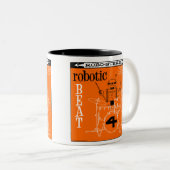 autumn湖の"ロボティックビートLP"のマグ ツートーンマグカップ (正面右)