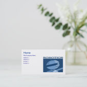 autumn湖"ロボット工学!" 名刺 (スタンド正面)