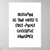 Autumn ポスター (正面)