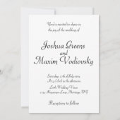 Autumn 結婚 Cats 招待状 (裏面)