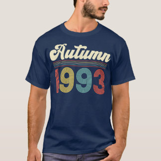 Autumn 199330th Birthday Retro Vintage Personalize Tシャツ