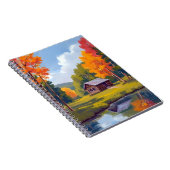Autumn Abode Lakeside Cottage ノートブック (右側)
