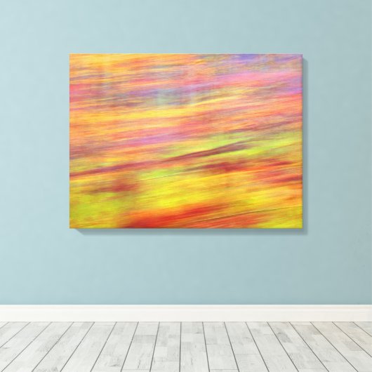 Autumn Abstract Canvas Print キャンバスプリント (インサイチュ (ウッドフロア))